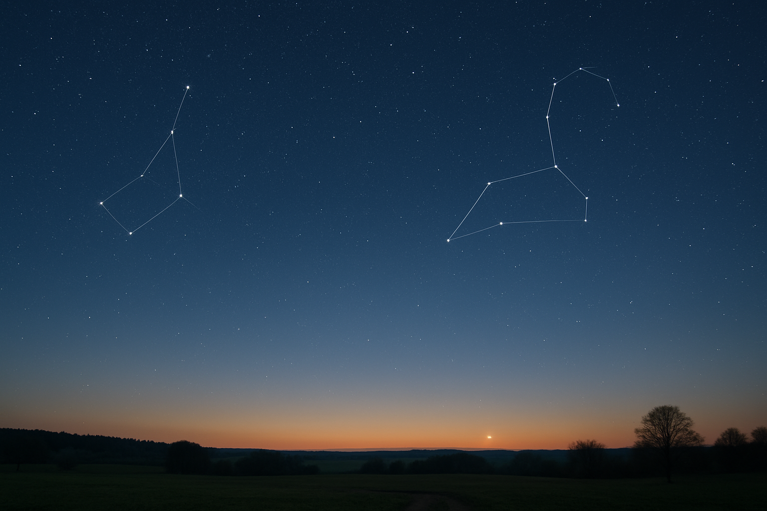 Sternenhimmel April 2026 — Beobachtungstipps für Deutschland