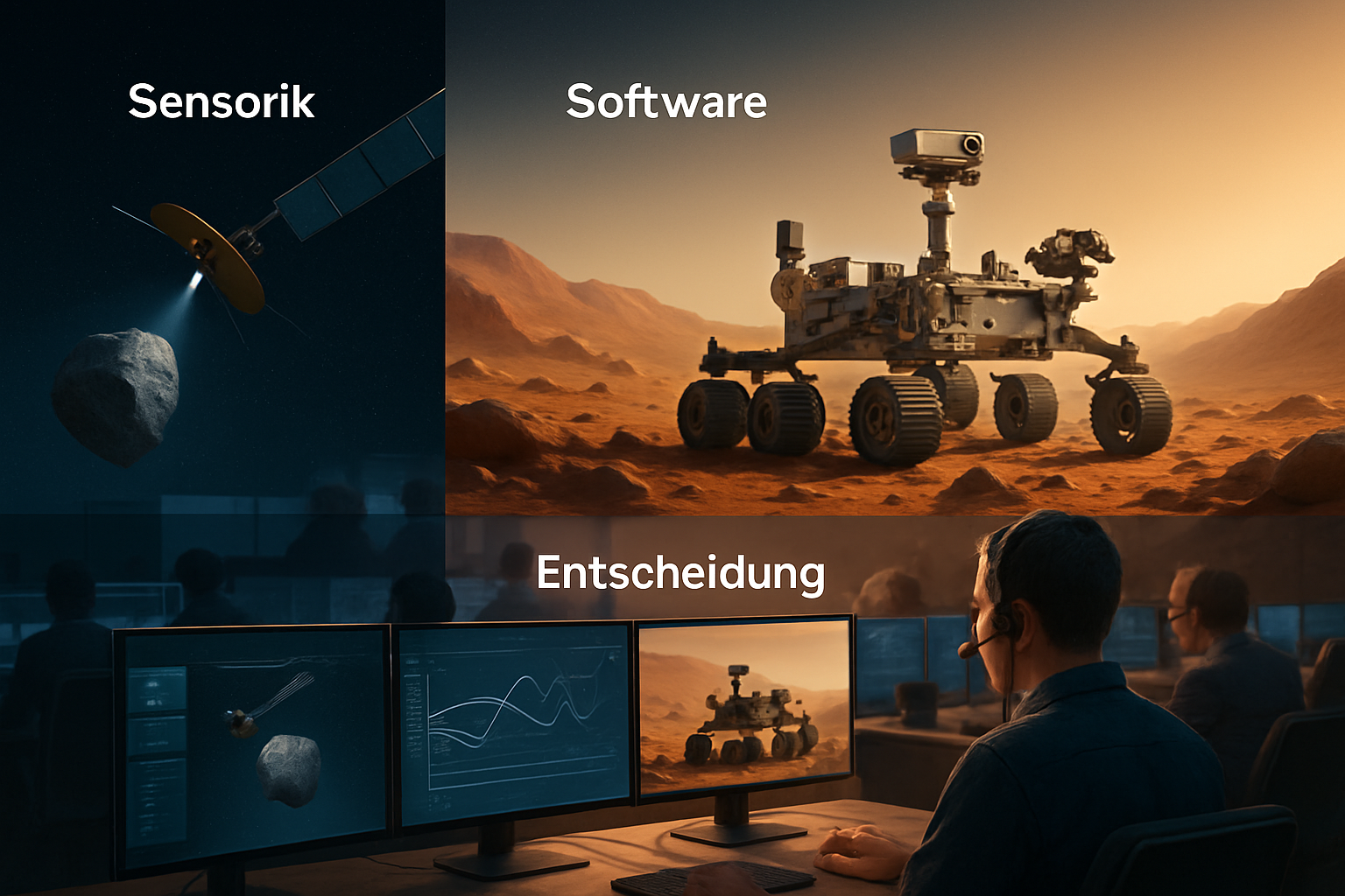 Autonome Navigation im All: Wie Sonden und Rover ihren Weg finden