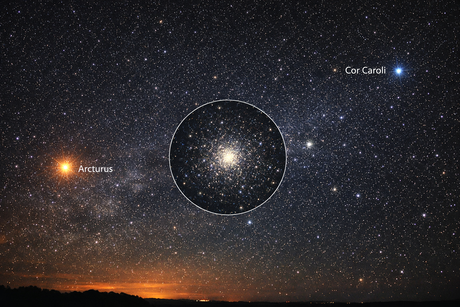 Kugelsternhaufen M3 beobachten: Finden, sehen, fotografieren