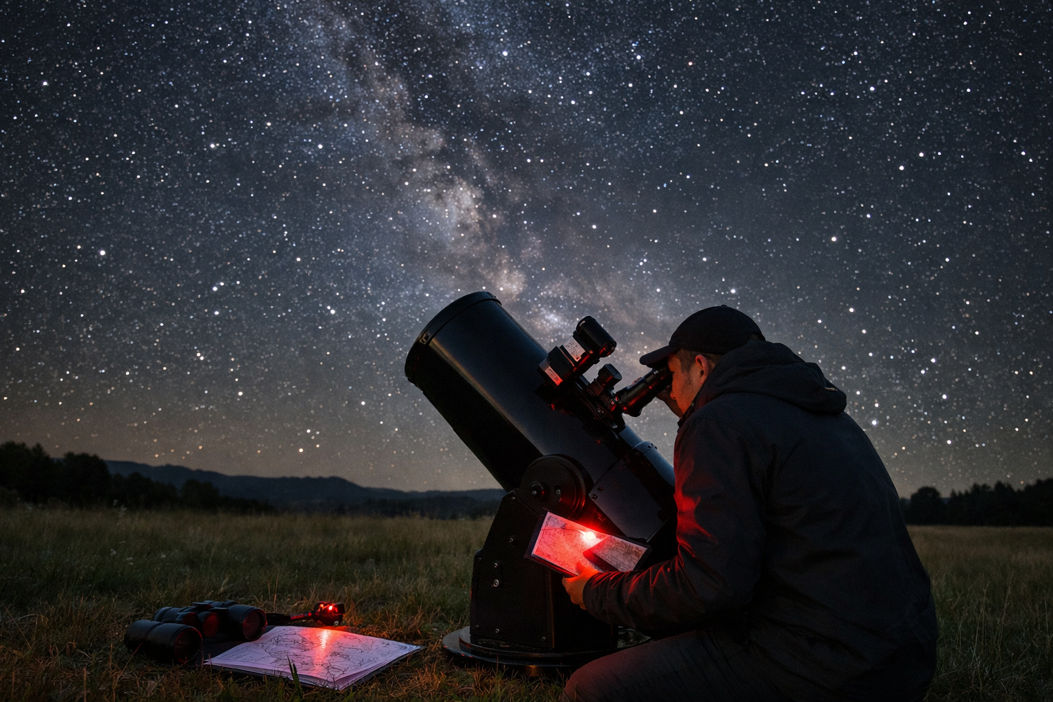 Starhopping lernen: So finden Sie Himmelsobjekte sicher