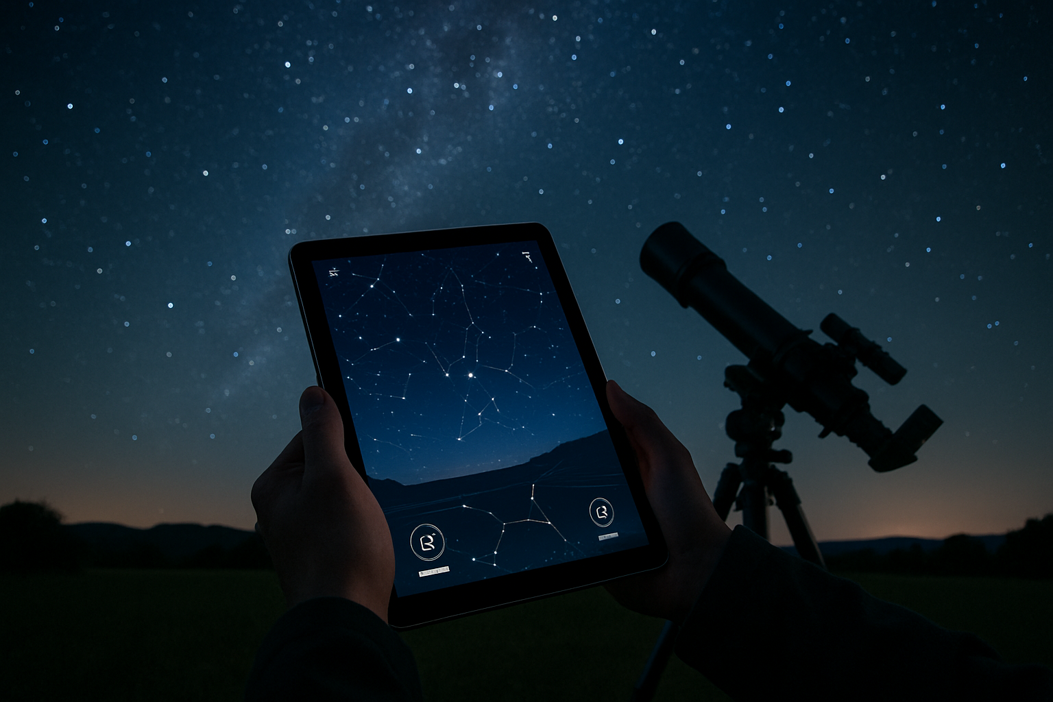 Sternwacht: Praxisnahe Feldanleitung für Sternbeobachtung mit Tablet draußen – AR-Navigation, Offline-Karten und Teleskop-Integration