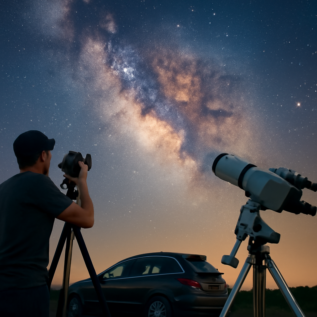 Summer Milky Way maintenance and transport concepts