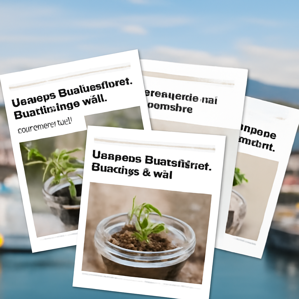 Screenshot-Montage mehrerer Online‑Artikelüberschriften zum Thema, mit unscharfem Luzern‑Stadtbild im Hintergrund