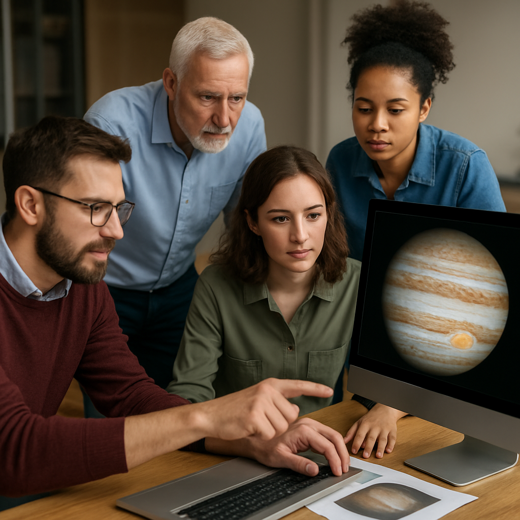 BildCitizenScience: Menschen arbeiten gemeinsam an Teleskopdaten