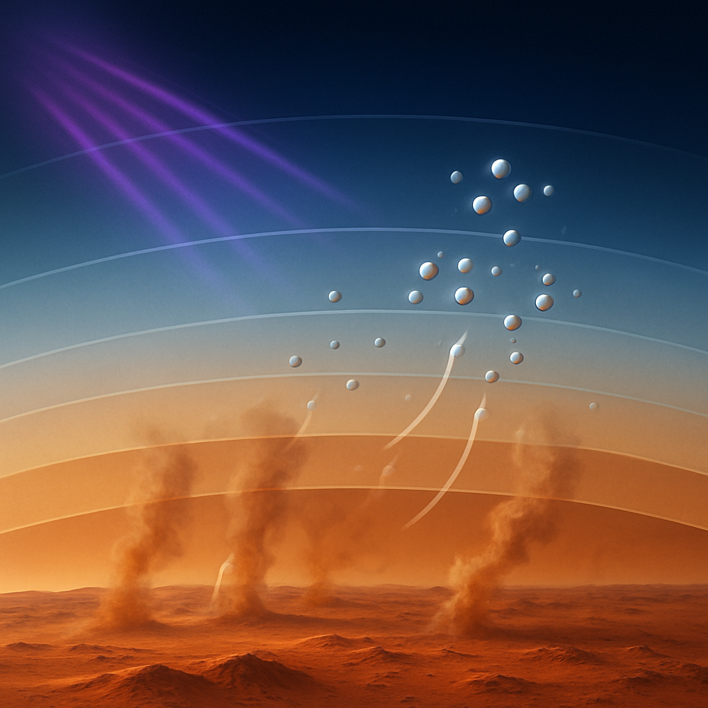 UV-Spaltung treibt Wasserverlust in obere Atmosphäre.