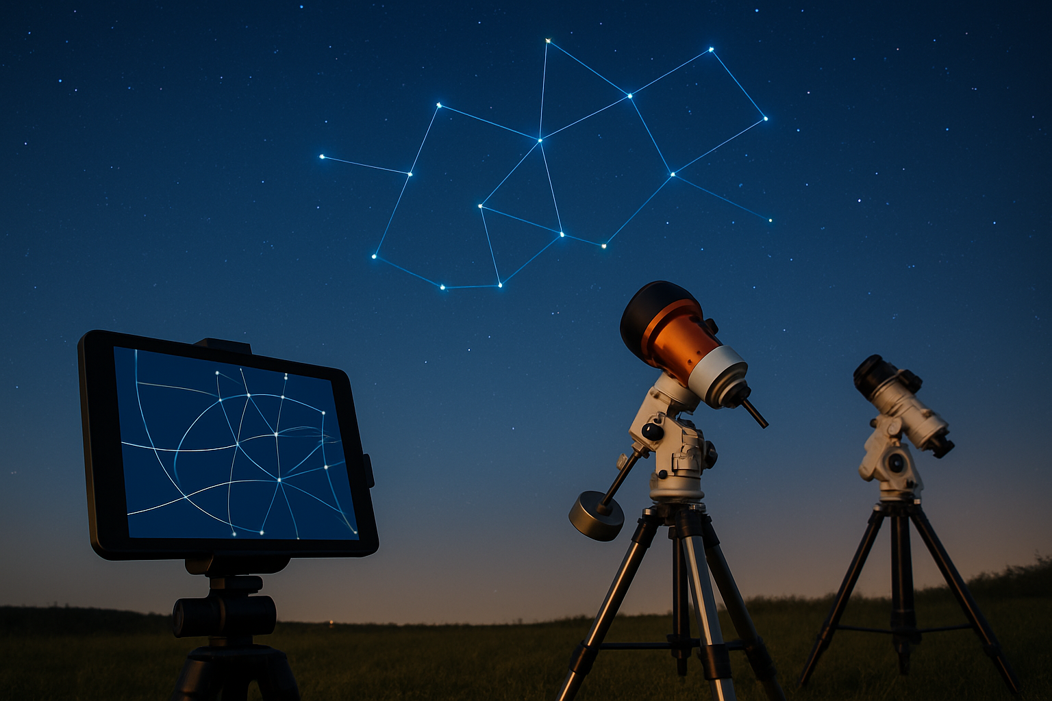 Teleskop‑Alignment: GoTo‑, Polsucher‑ und App‑Strategien