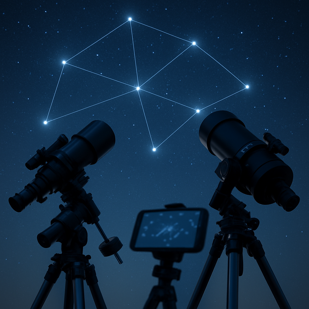 Azimutale vs. äquatoriale Montierung im Alignment-Vergleich.