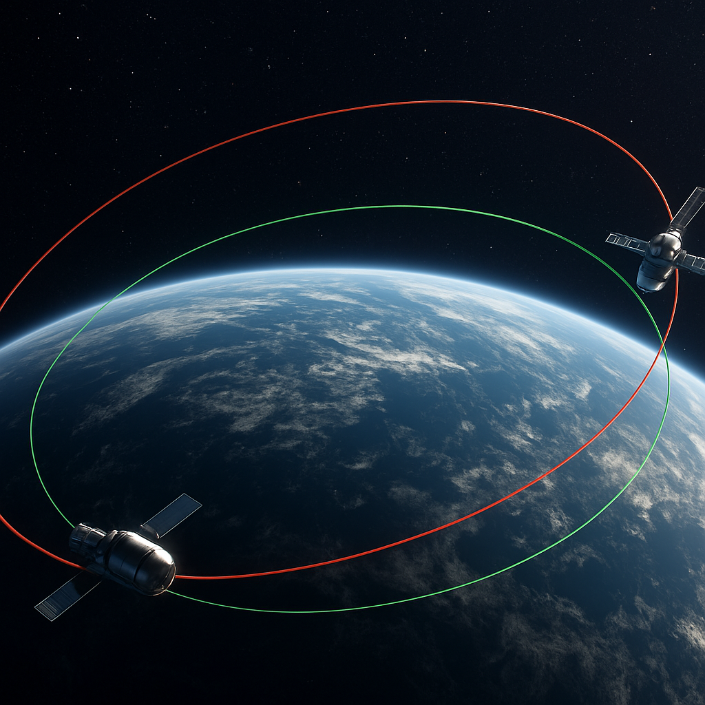 Delta-V-Strategien: Direkter Einsatz und Elliptischer Transfer