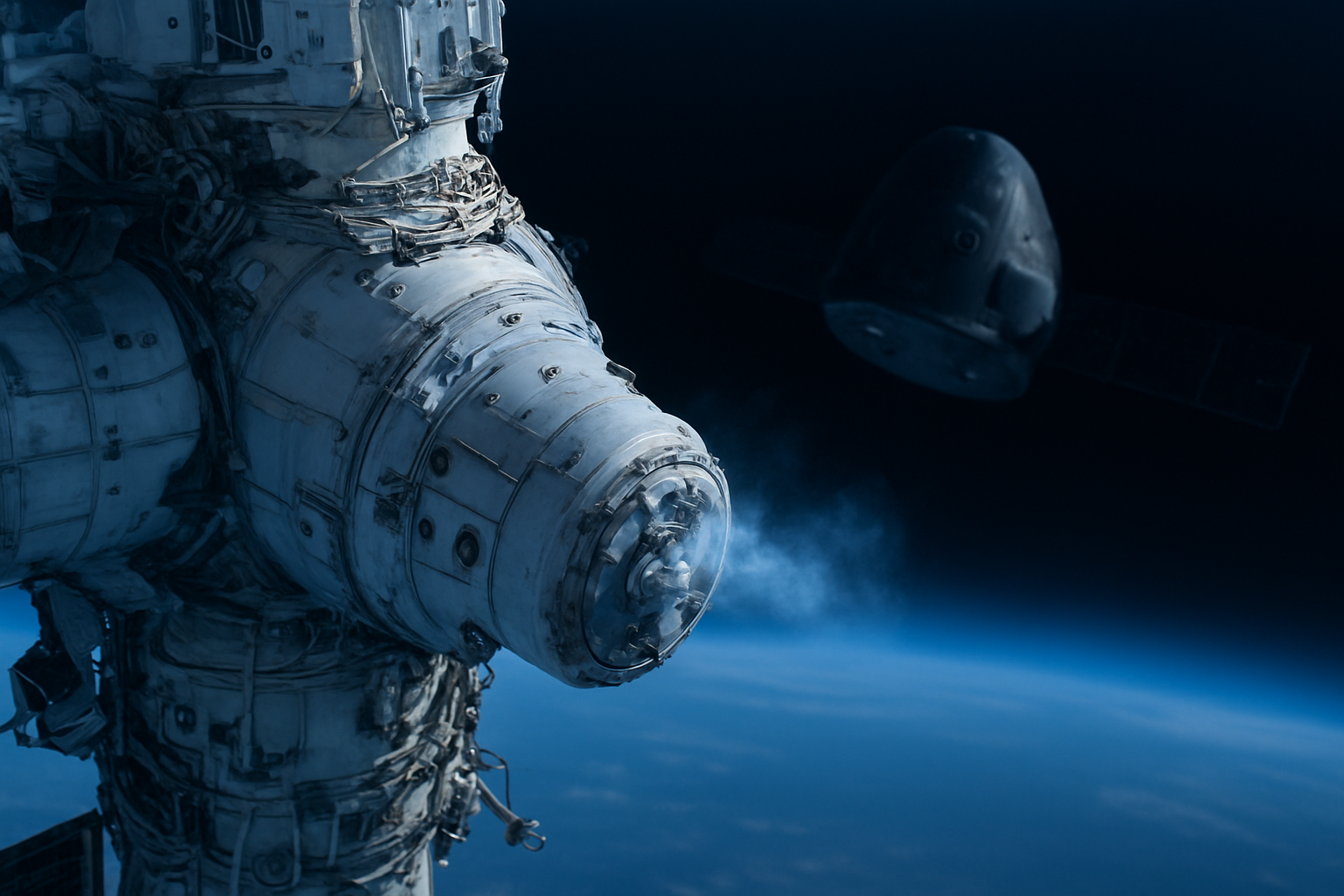 Swzeda-Luftleck auf der ISS: Dragon als Rückkehroption
