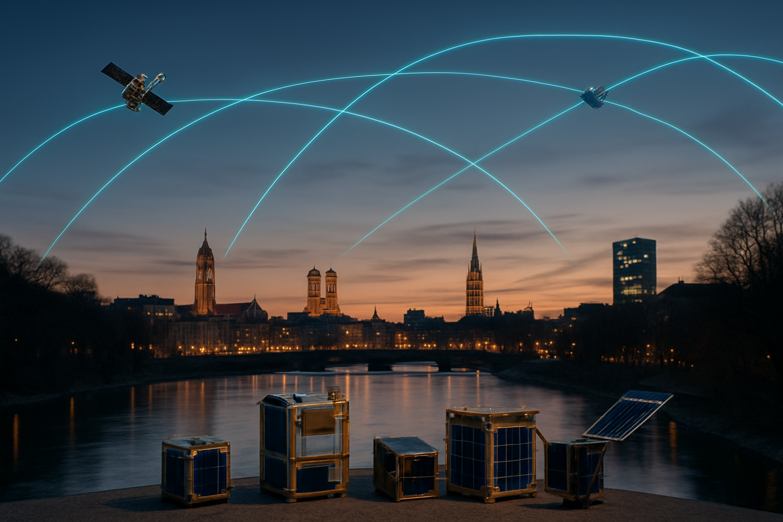 Münchens Raumfahrtwelle: Start-ups, Daten und Milliardenmarkt