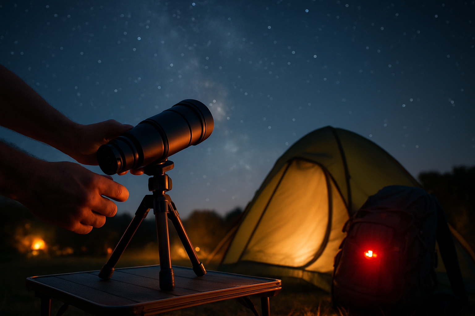 Smarte Teleskope fürs Camping: Modelle, Aufbau & Praxis
