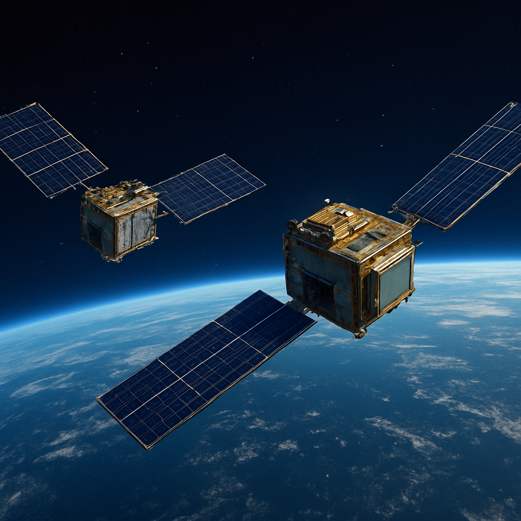 Spacesail DTC 01 und China Mobile 02 im Orbit