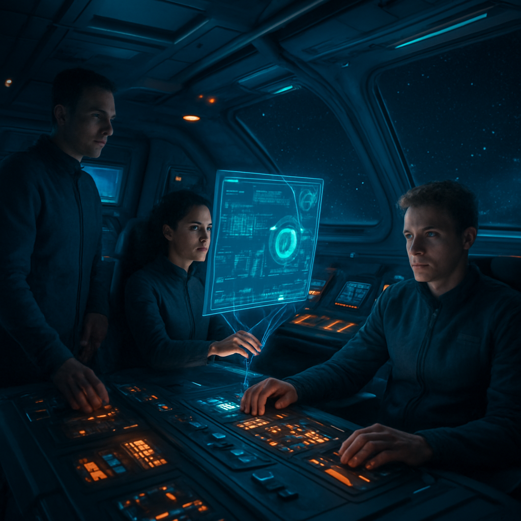 Ozzy, Bitsy und Dylan koordinieren das Rettungsteam