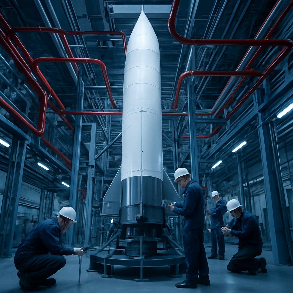 Deutsche Trägerraketen-Montage: Industrie und Wissenschaft
