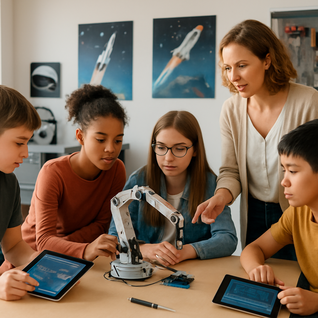 Praxisnahe Robotik und Programmierung im Unterricht